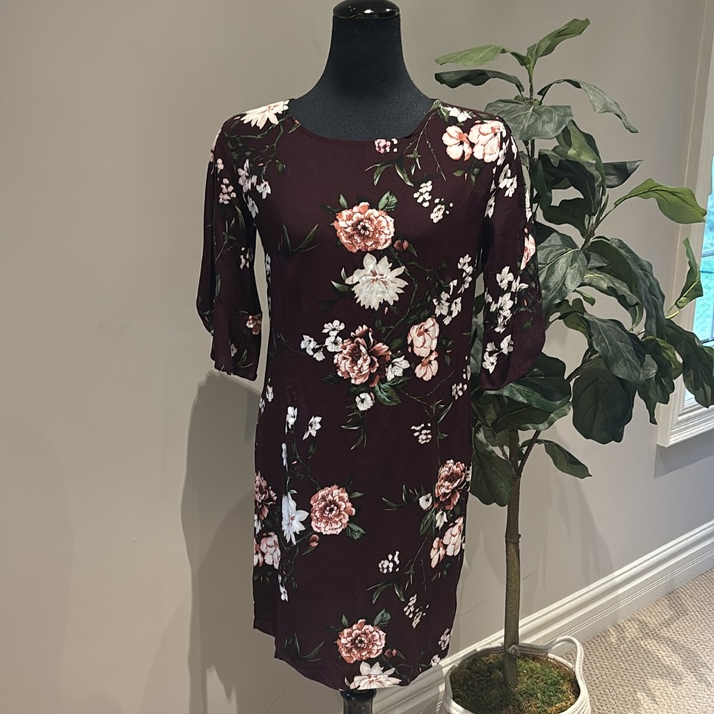 FLORAL PRINT DRESS